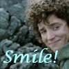 Smiling Frodo